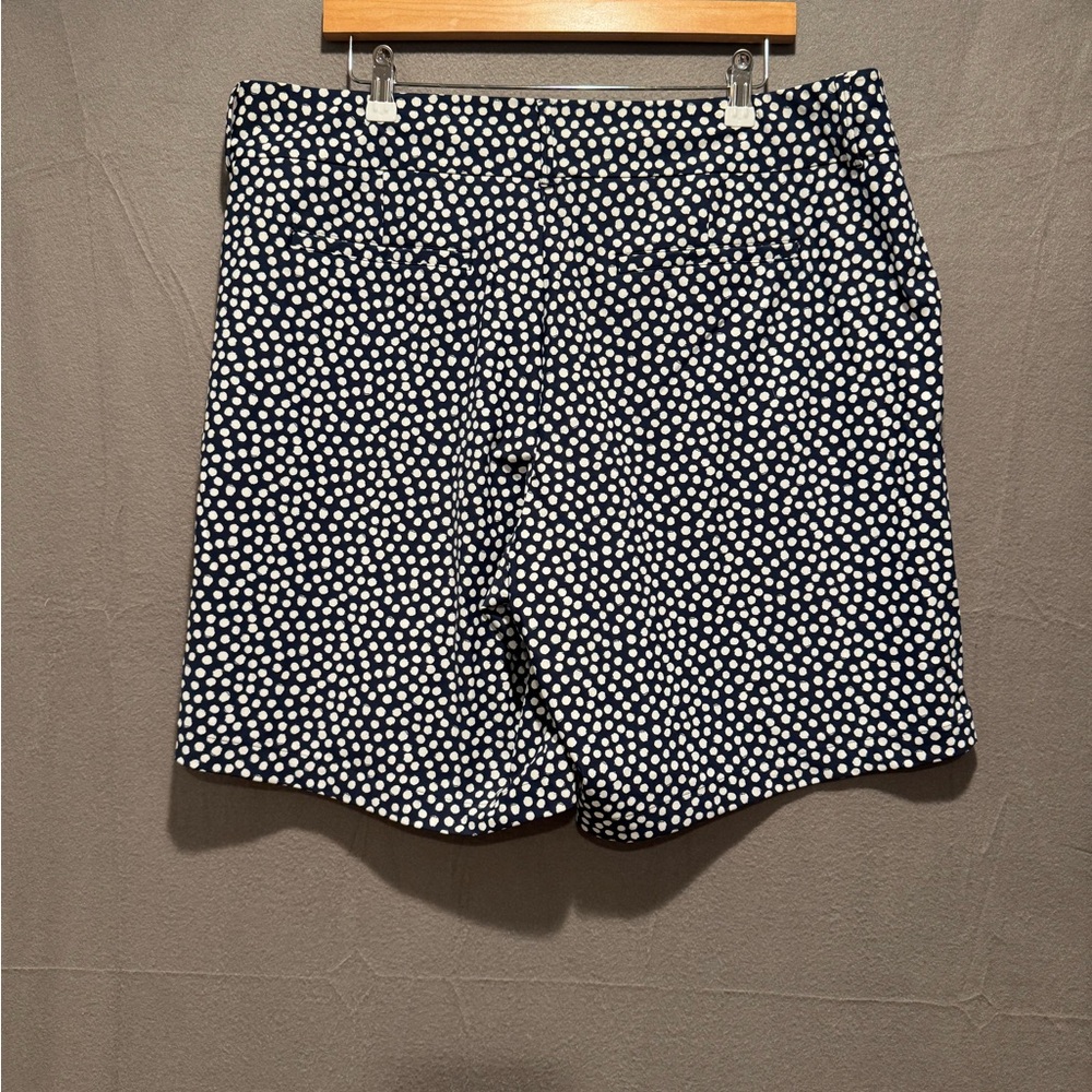 SPANX Navy Painted Dot Shorts - Picture 4 of 4